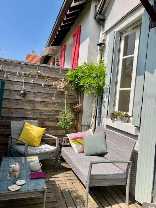 Charmante Maisonnette Proche Plage Et Commerces Blonville-sur-Mer Kültér fotó